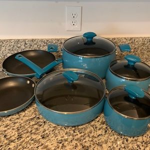 Rachael Ray 10 piece cookware